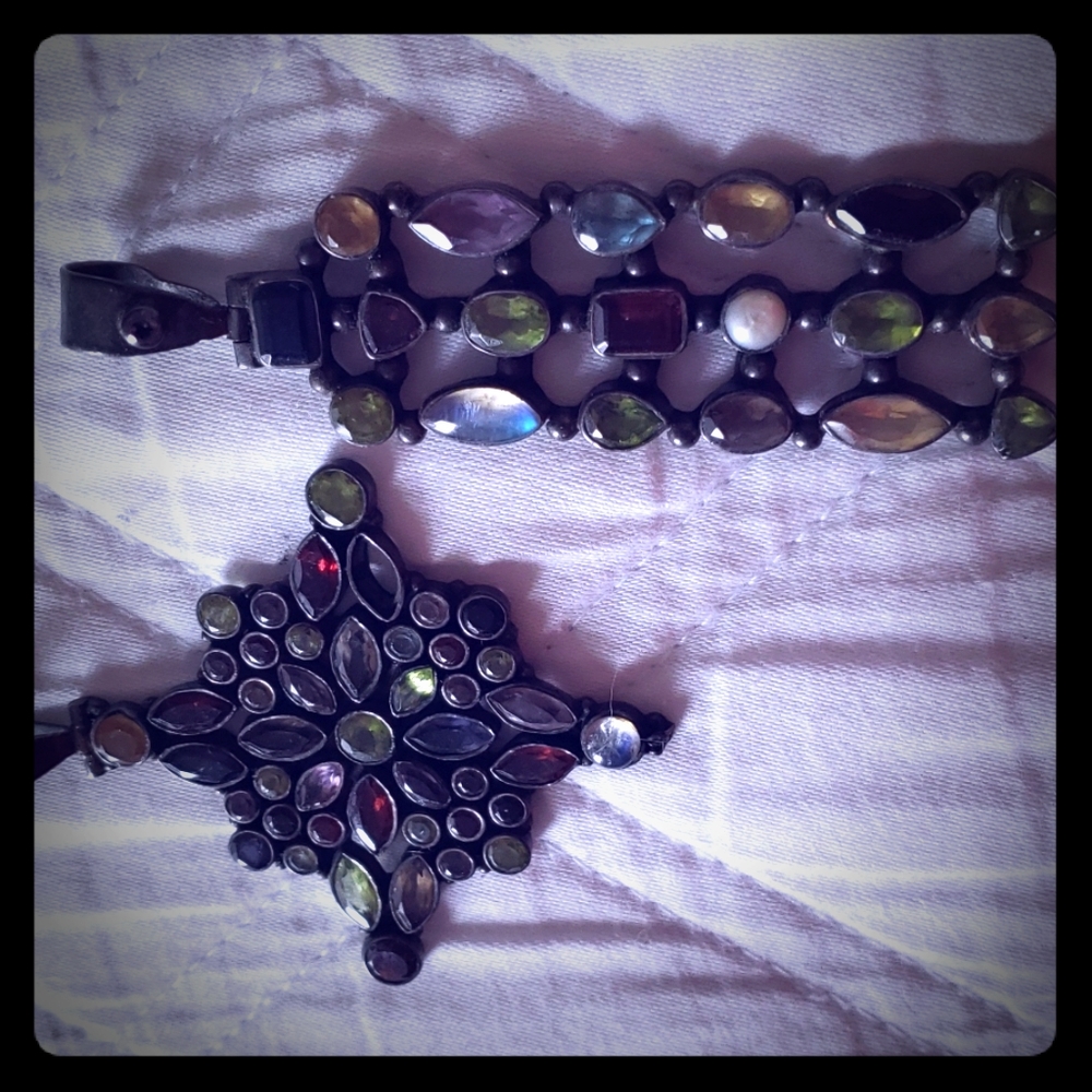 Authentic Nicky Butler gemstone  pendants